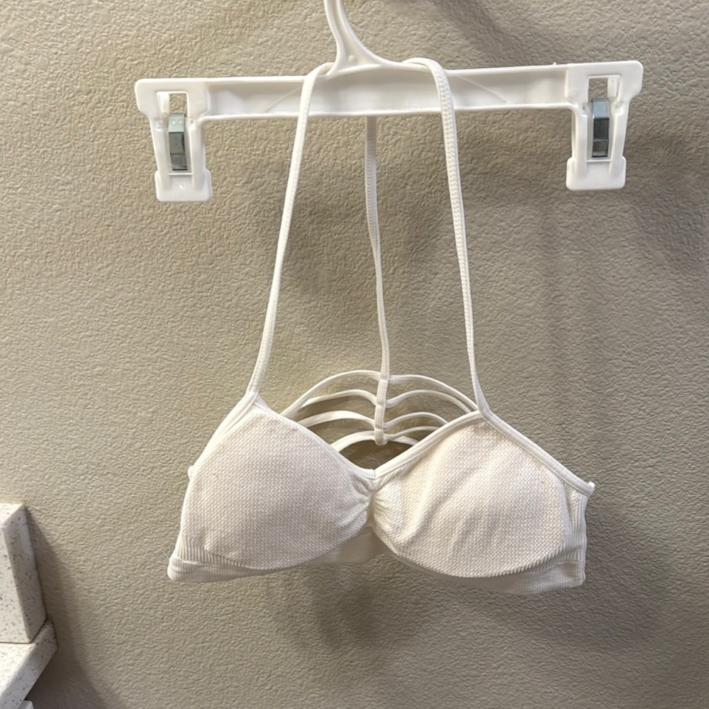 White Strappy Bralette